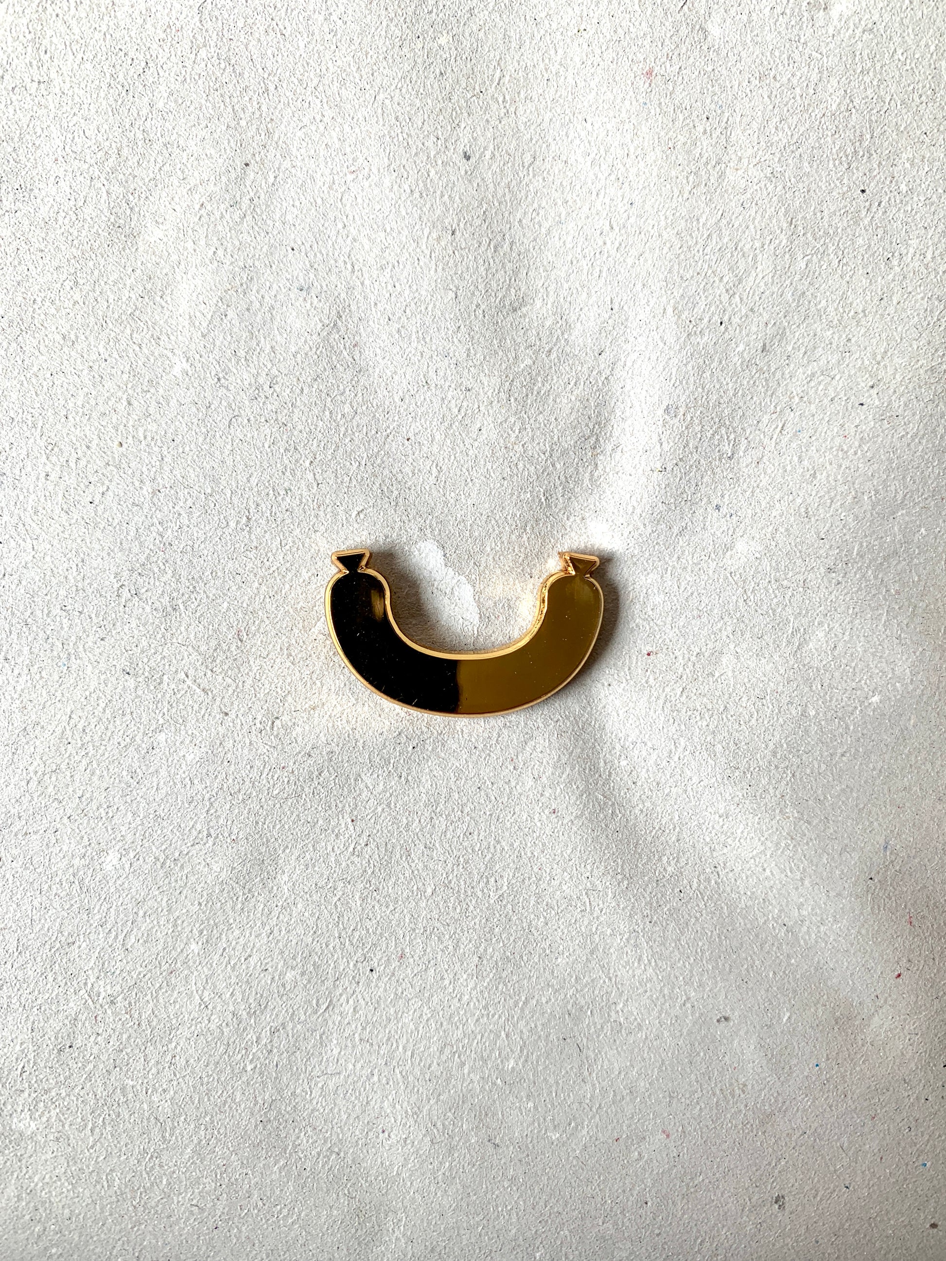 Golden Sausage Enamel Pin