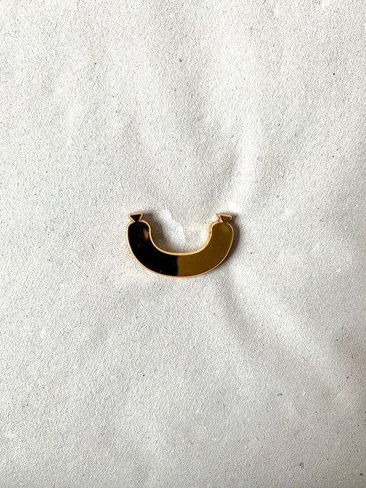Golden Sausage Enamel Pin