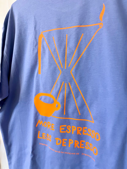 Oversize T-Shirt Neon Espresso Violet