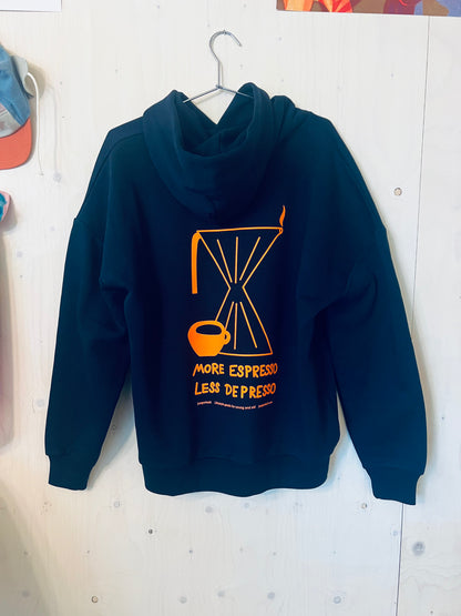 Oversize Hoodie Neon More Espresso Navy