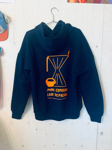Oversize Hoodie Neon More Espresso Navy