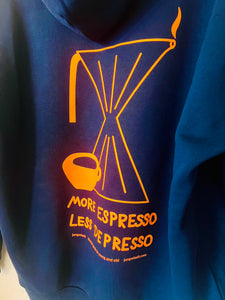 Oversize Hoodie Neon More Espresso Navy