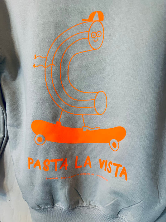 Kids Hoodie Pasta La Vista Sand