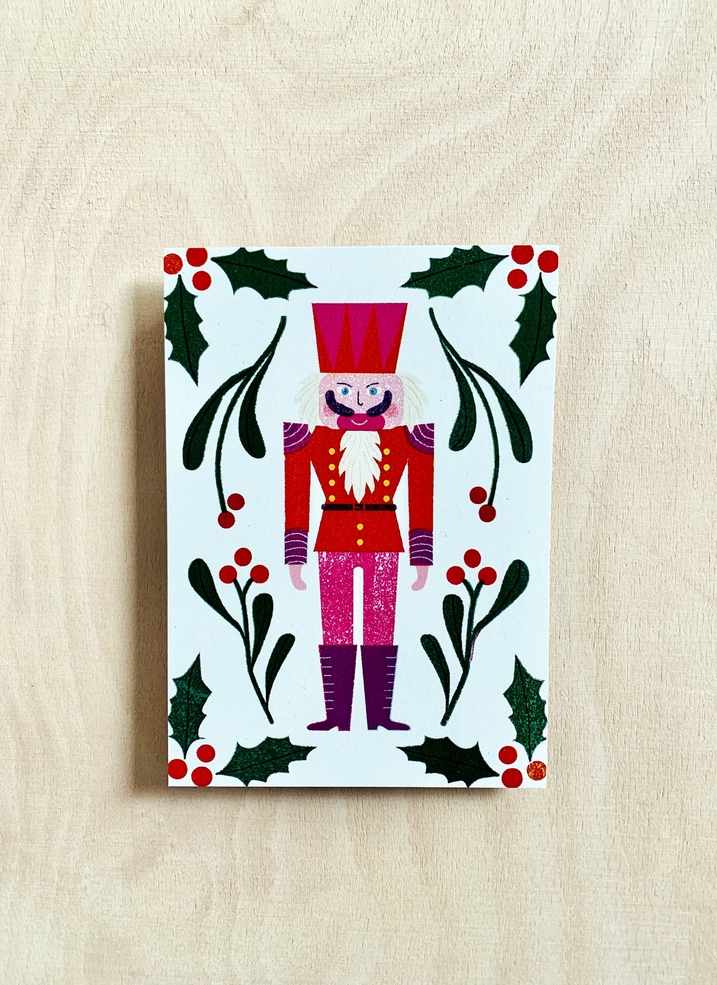 Nussknacker Postkarte DIN A6