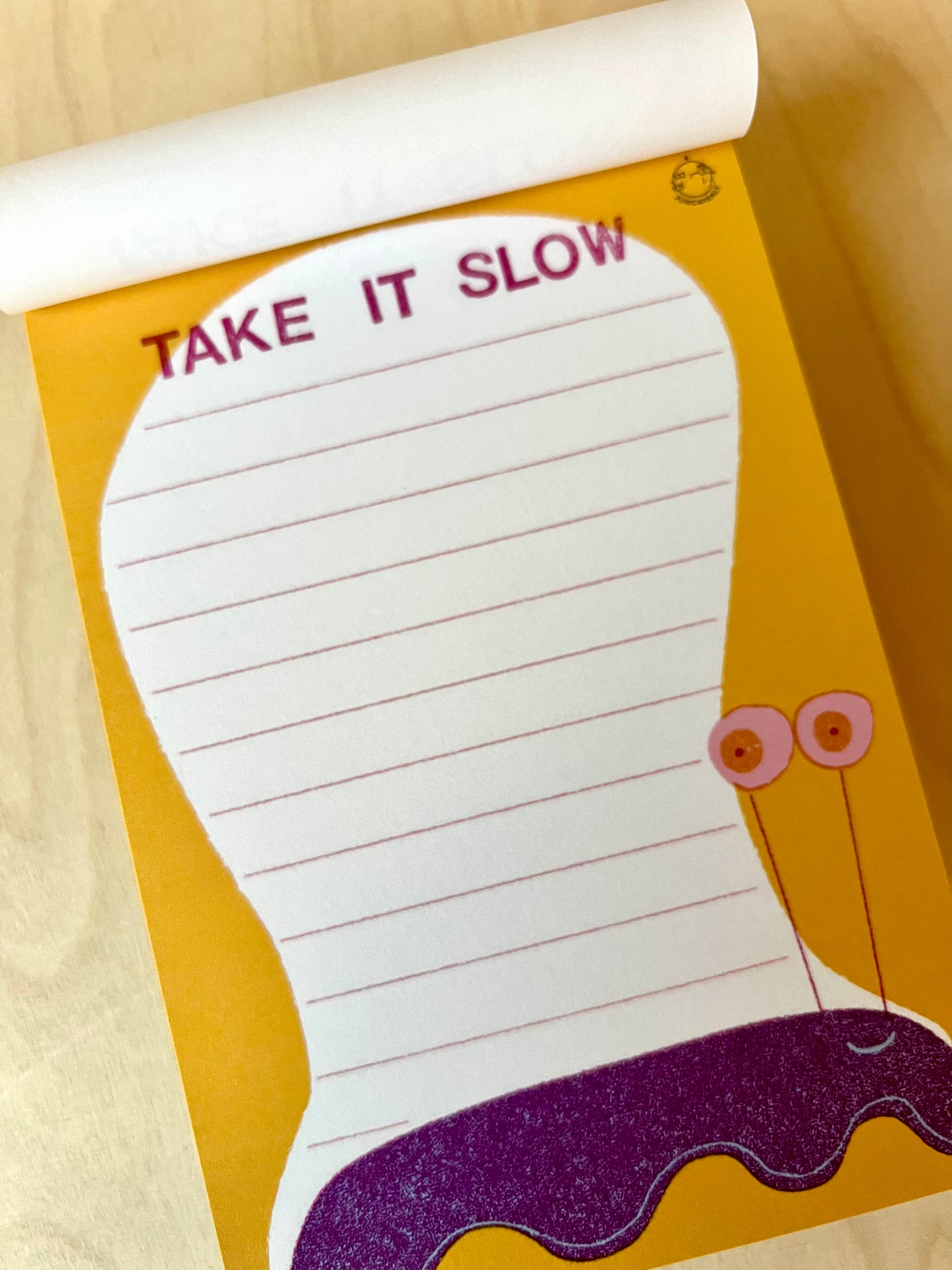 Take It Slow Notizblock DIN A6