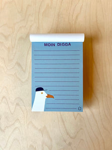 Moin Digga Notepad DIN A6