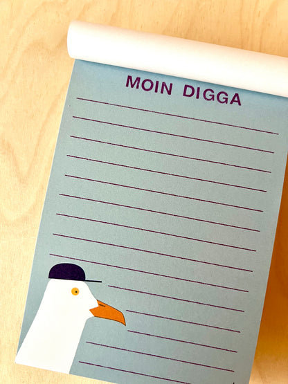 Moin Digga Notizblock DIN A6