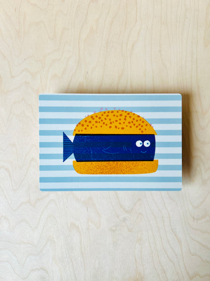 Fischbrötchen Frühstücksbrett