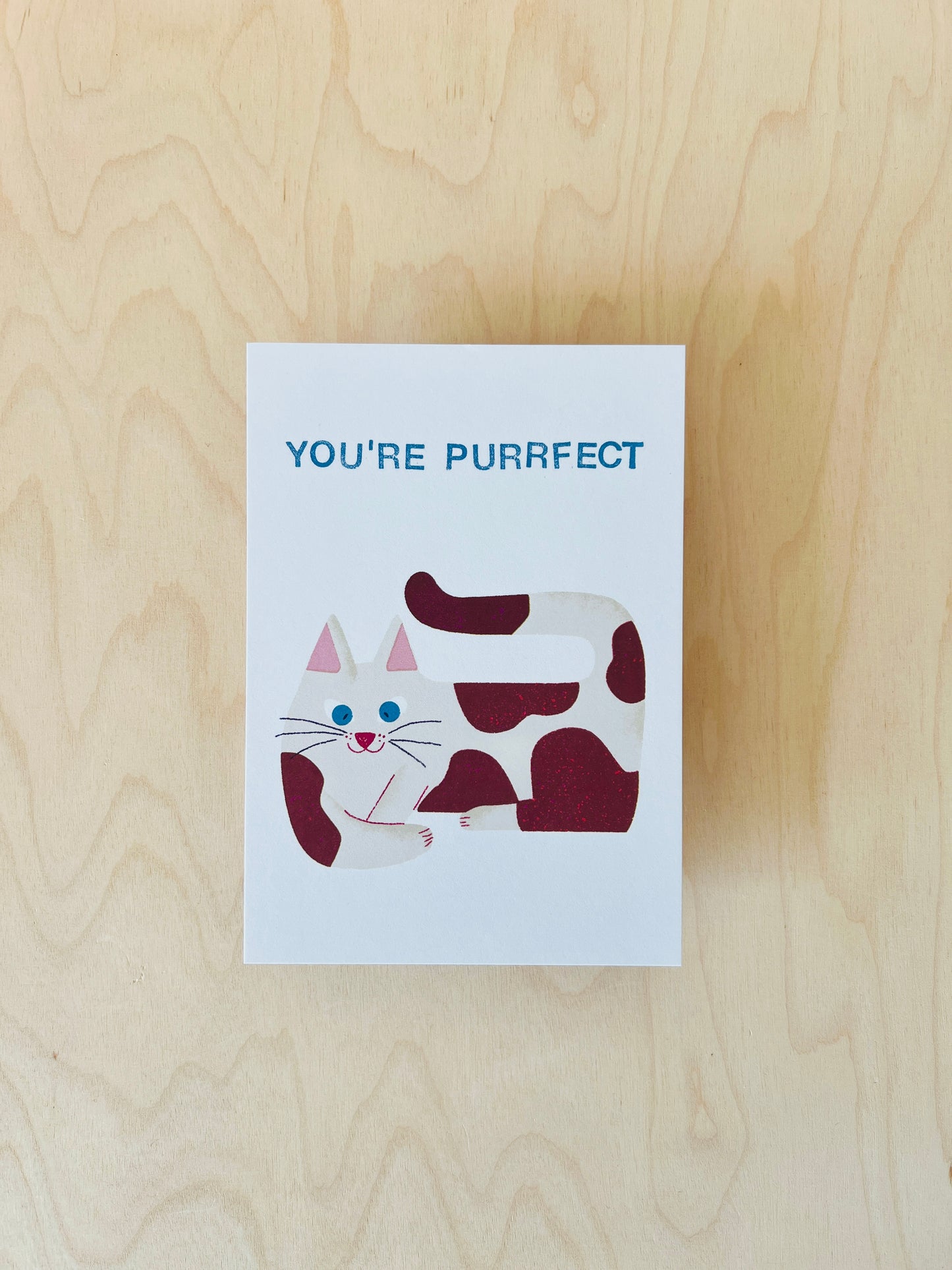 Purrfect Postkarte DIN A6