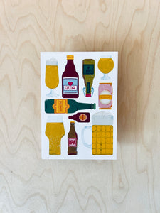 Beer Postcard DIN A6