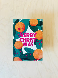 Orange Wrap Postcard DIN A6