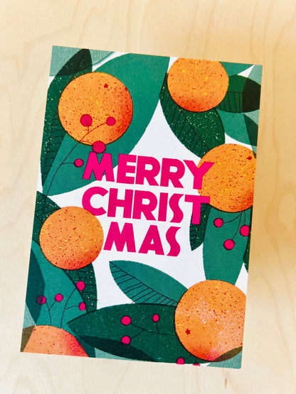 Orangenkranz Postkarte DIN A6