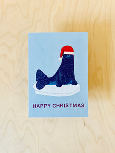 Christmas Seal Postcard DIN A6