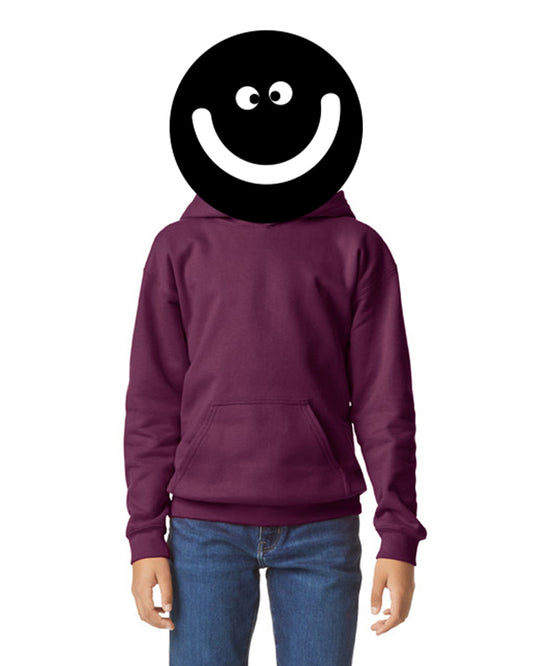 Kids Hoodie Pasta La Vista Maroon