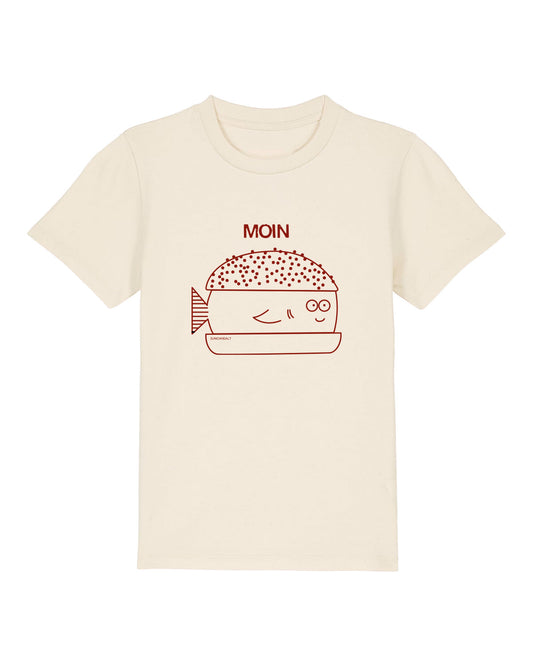 Kids T-Shirt Fischbrötchen  Natural Raw