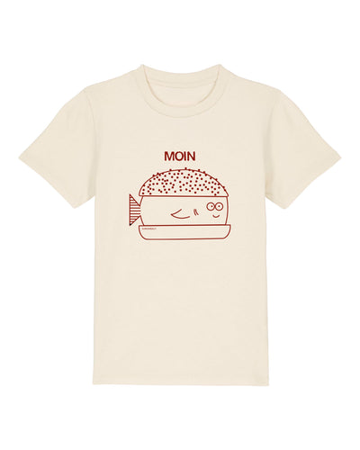 Kids Regular T-Shirt Fish Bun Natural Raw