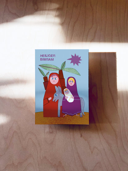 Heiliger Bimbam Postkarte DIN A6