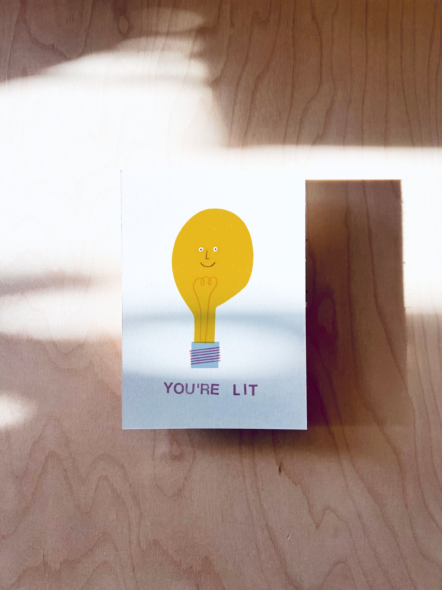 Lit Postkarte DIN A6