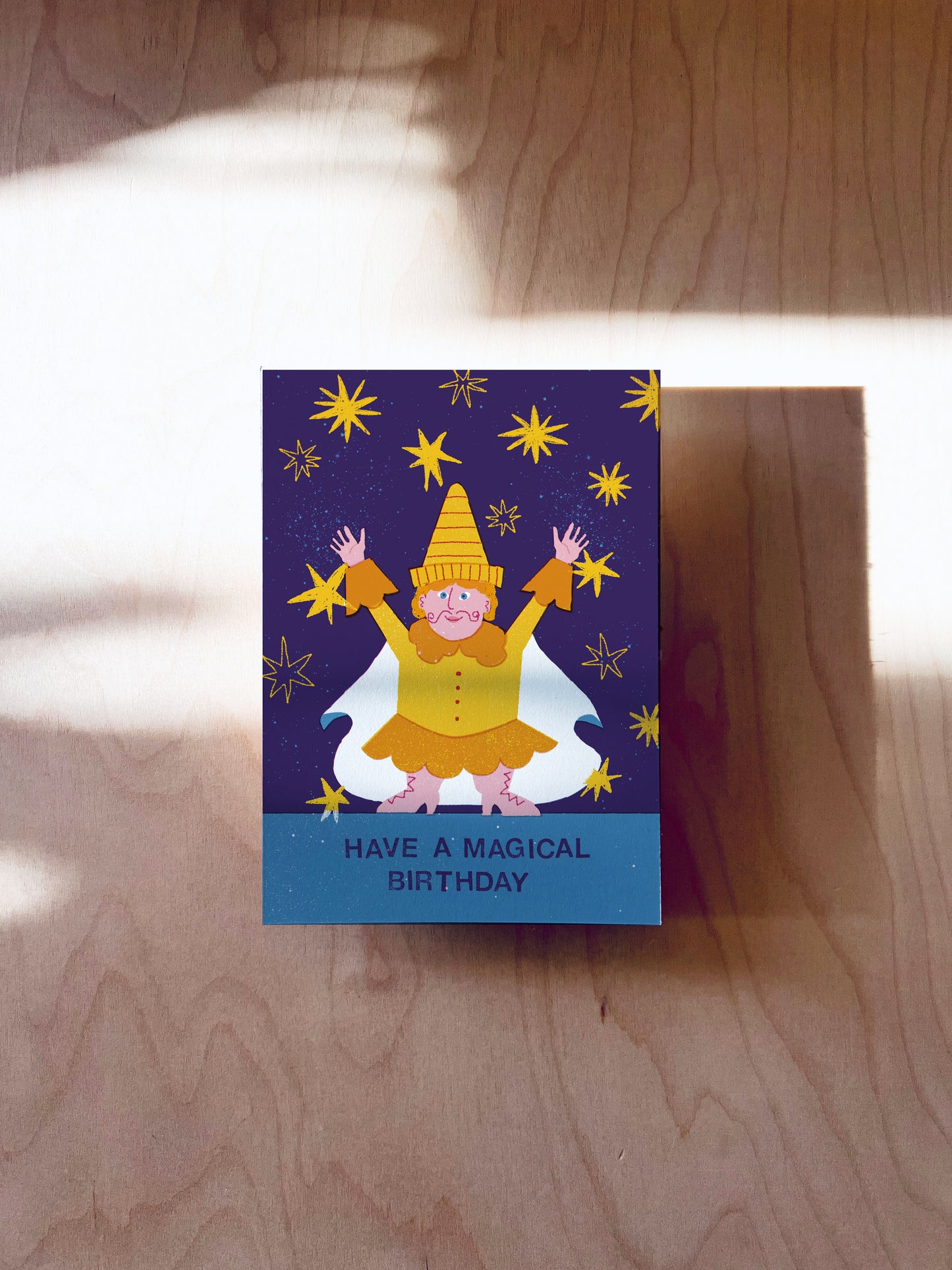 Magical Birthday Postkarte DIN A6
