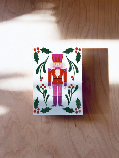 Nussknacker Postkarte DIN A6