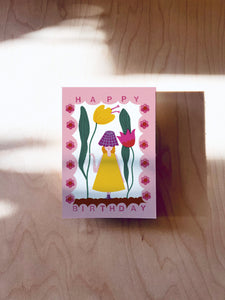 Birthday Girl Postcard DIN A6