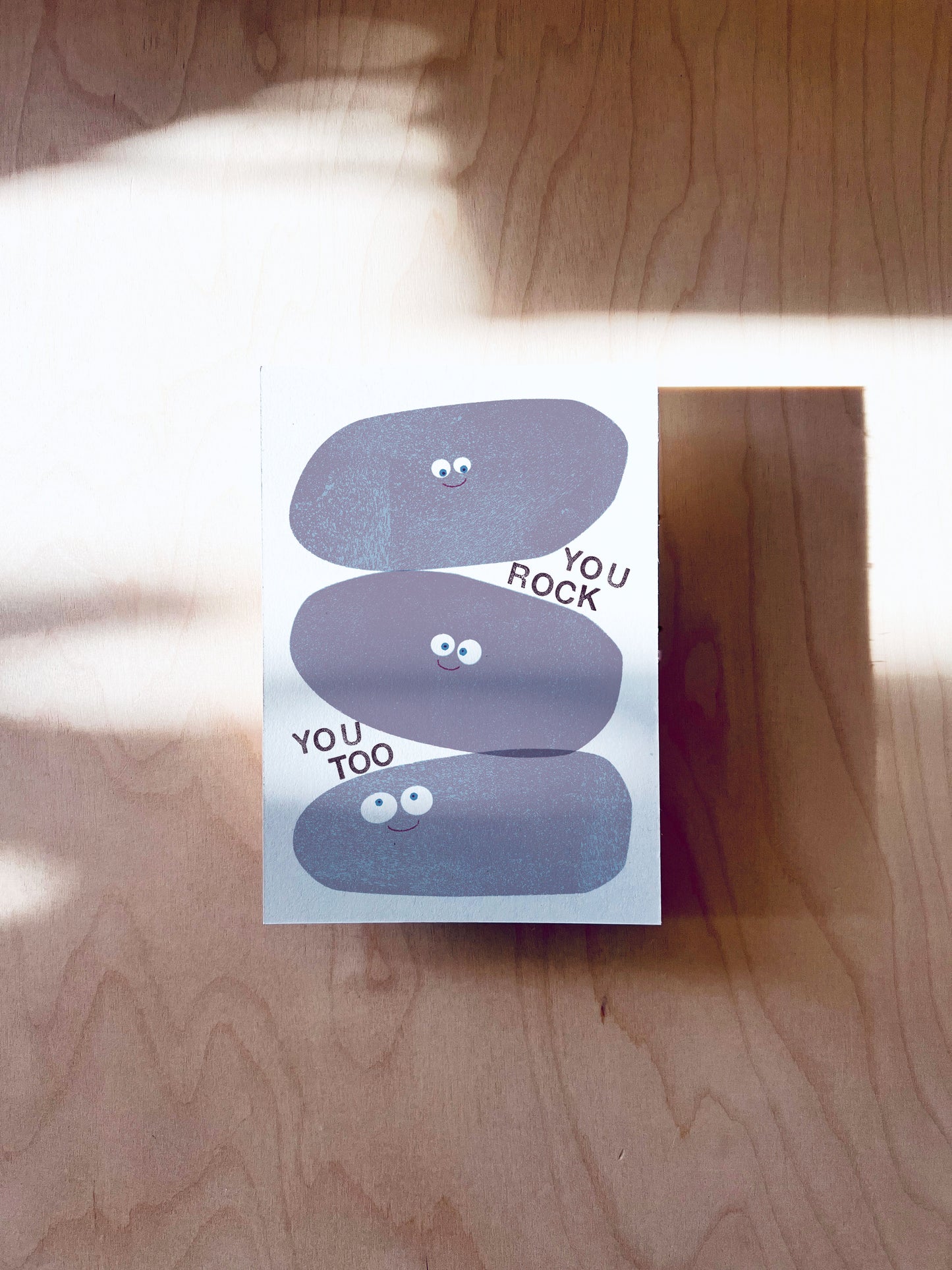 You Rock Postkarte DIN A6