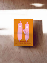 Laden Sie das Bild in den Galerie-Viewer, Baby Wurst Postkarte DIN A6
