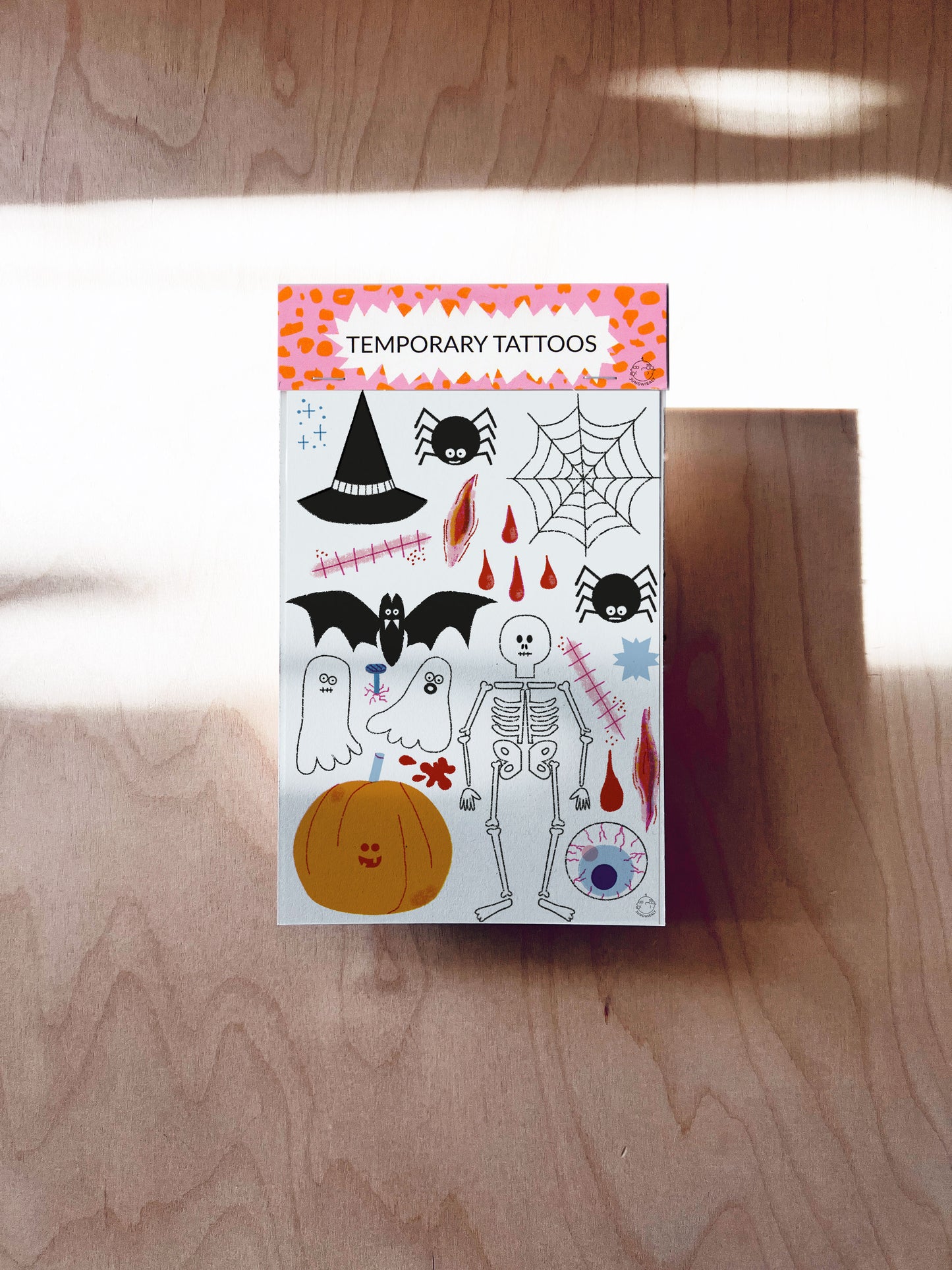 Halloween Tattoos DIN A6