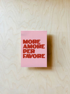 More Amore Postkarte DIN A6