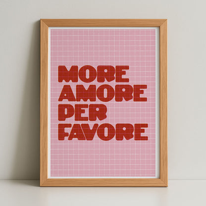 Amore Poster DIN A3