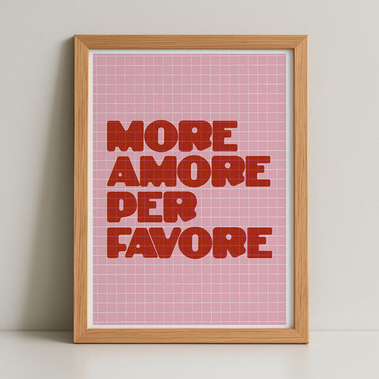 Amore Poster DIN A3