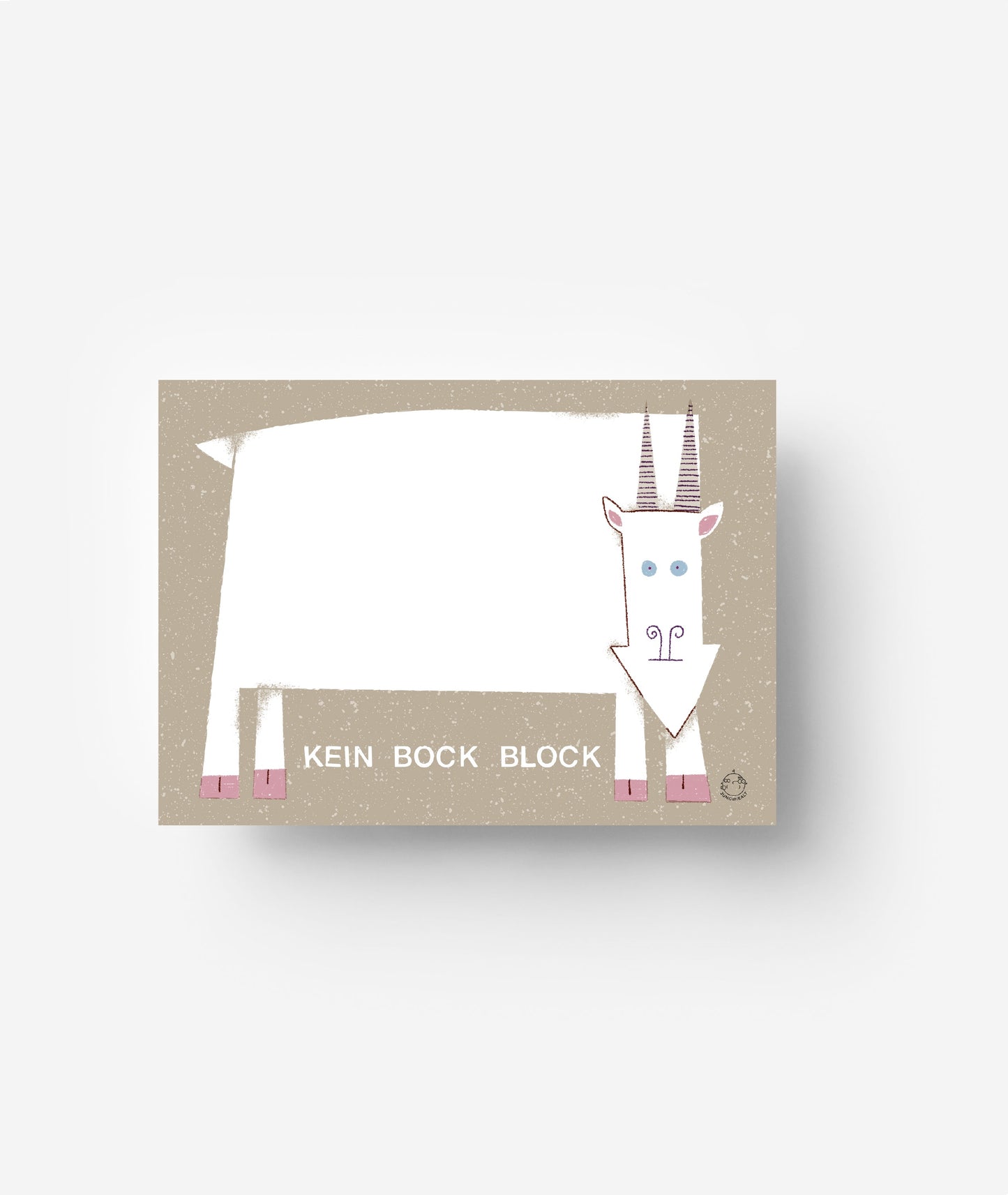 Kein Bock Block Notizblock DIN A6