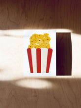 Load image into Gallery viewer, Popcorn Postcard DIN A6