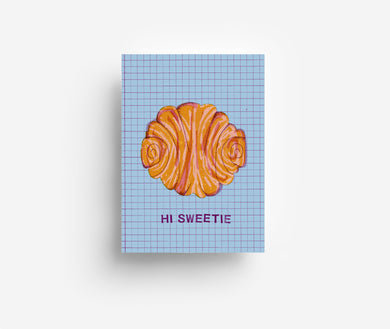 Franzbrötchen Postkarte DIN A6