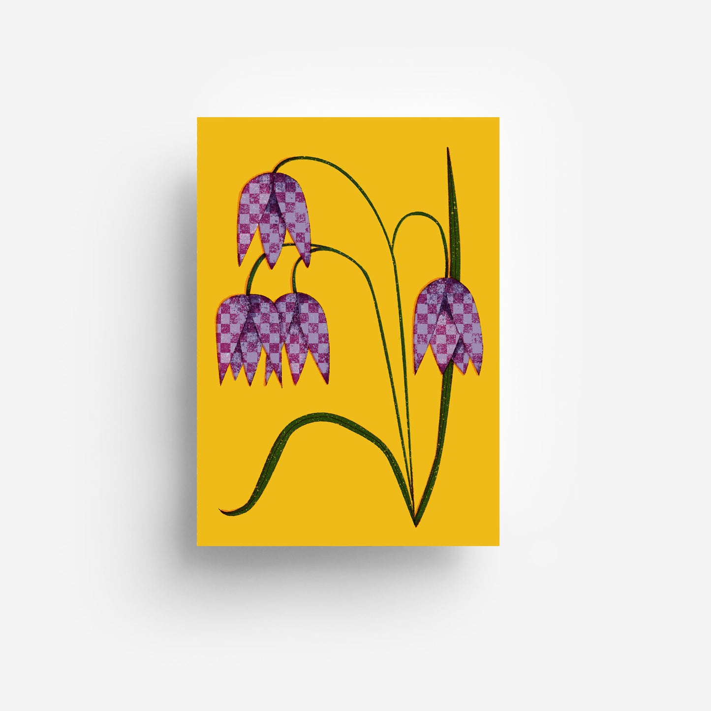 Schachblume Postkarte DIN A6