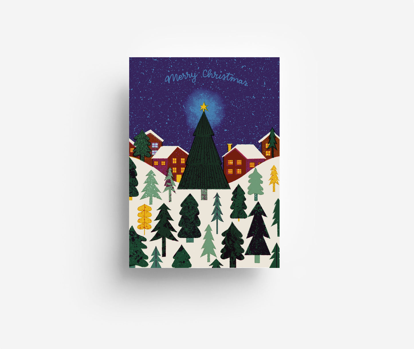 Winterlandschaft Postkarte DIN A6
