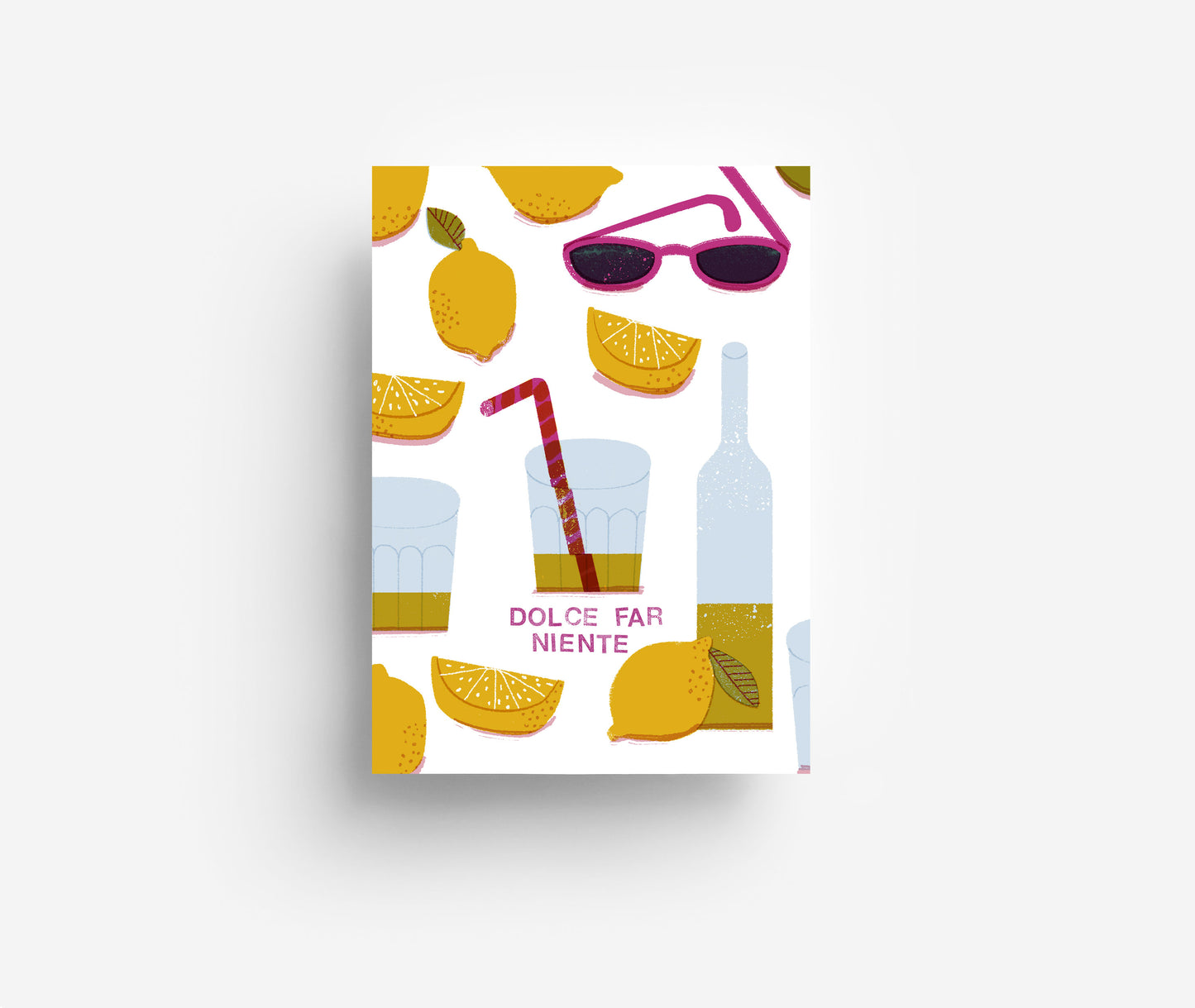 Dolce Far Niente Postkarte DIN A6