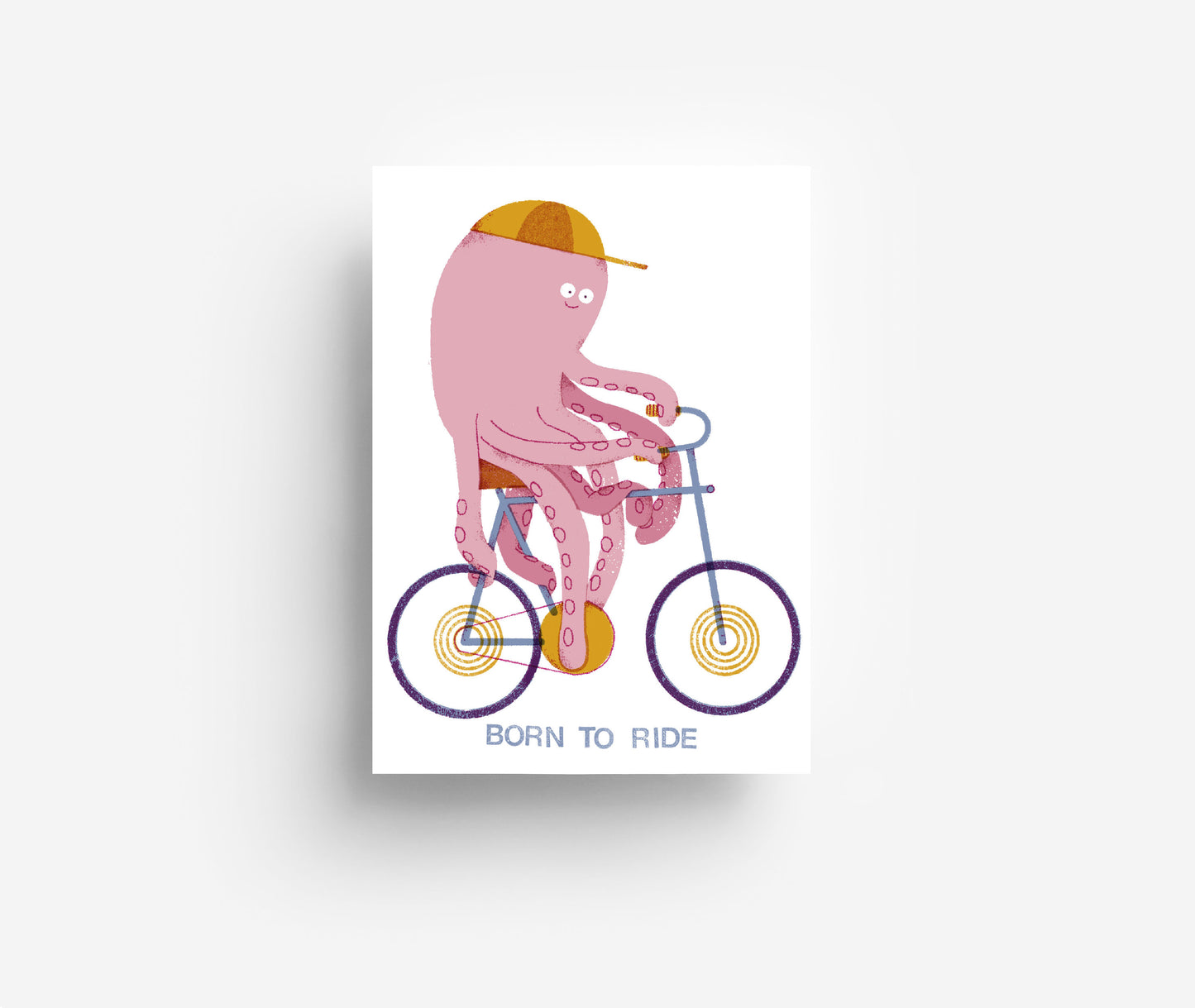 Born To Ride Postkarte DIN A6