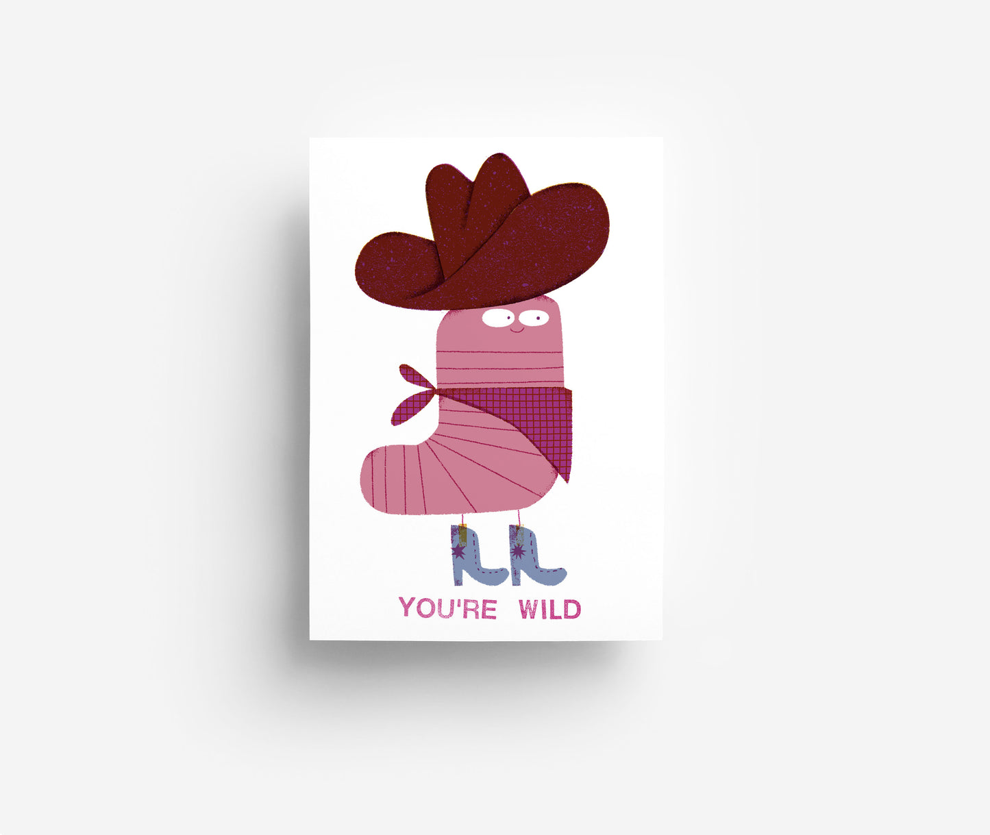 Wild Postkarte DIN A6