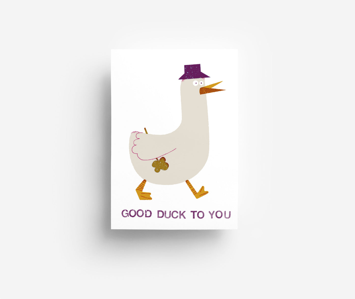 Good Duck Postkarte DIN A6