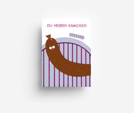 Knacker Postkarte DIN A6