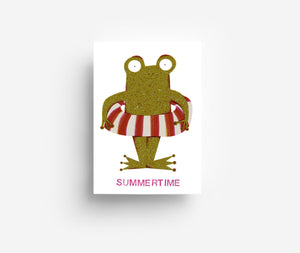 Summertime Postkarte DIN A6 