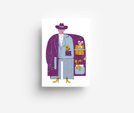 Love Dealer Postkarte DIN A6