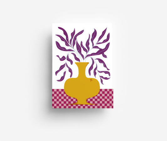 Wobbly Postkarte DIN A6
