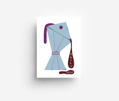 Daily Drip Postkarte DIN A6
