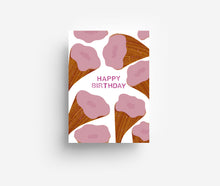 Laden Sie das Bild in den Galerie-Viewer, Orange Flower Birthday Postkarte DIN A6