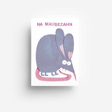 Mausezahn Postkarte DIN A6