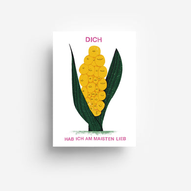 Mais Postkarte DIN A6