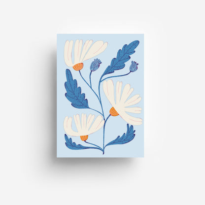 Kamille Postkarte DIN A6