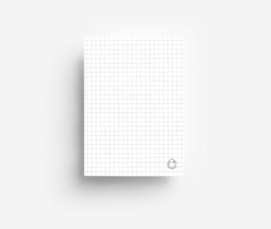 Blaue Orangen Postkarte DIN A6